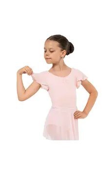Bloch Scarlett, Mädchen-Trikot mit Volantärmeln