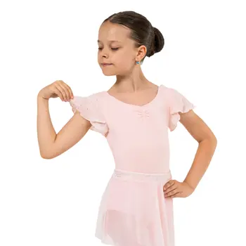 Bloch Scarlett, Mädchen-Trikot mit Volantärmeln