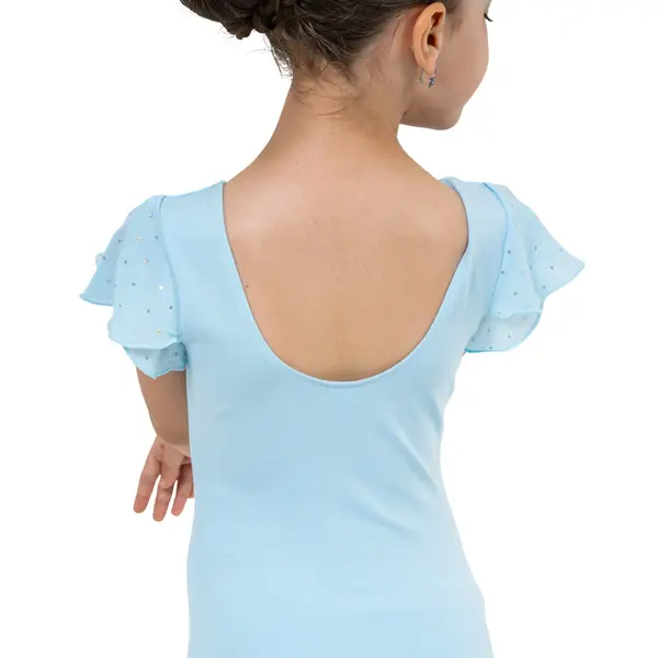 Bloch Scarlett, Mädchen-Trikot mit Volantärmeln