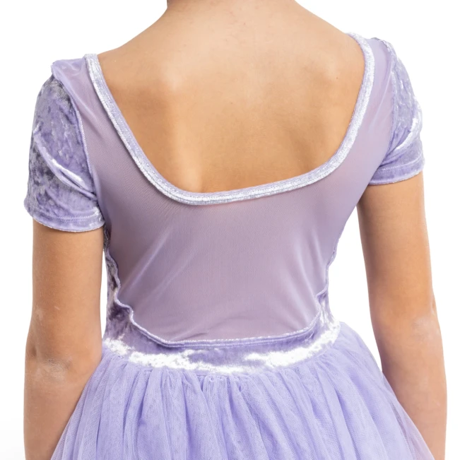 Bloch Delilah, Mädchentrikot mit Tutu-Röckchen Bloch Delilah, Mädchentrikot mit Tutu-Röckchen - Flieder lilac Bloch