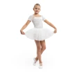 Bloch Delilah, Mädchentrikot mit Tutu-Röckchen - Weiss Bloch Delilah, Mädchentrikot mit Tutu-Röckchen - Weiss