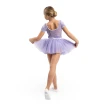 Bloch Delilah, Mädchentrikot mit Tutu-Röckchen - Flieder lilac Bloch Bloch Delilah, Mädchentrikot mit Tutu-Röckchen - Flieder lilac Bloch