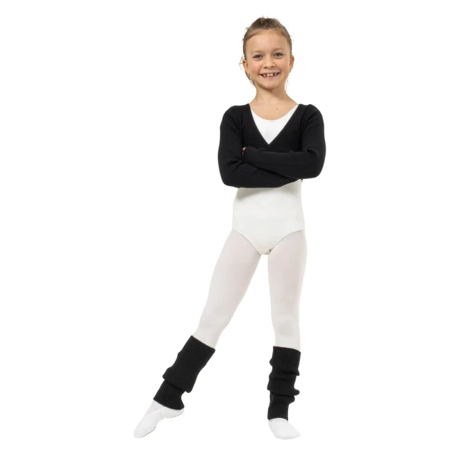 Bloch, gestrickte Kinder-Ballettstulpen bis unter das Knie Bloch, gestrickte Kinder-Ballettstulpen bis unter das Knie