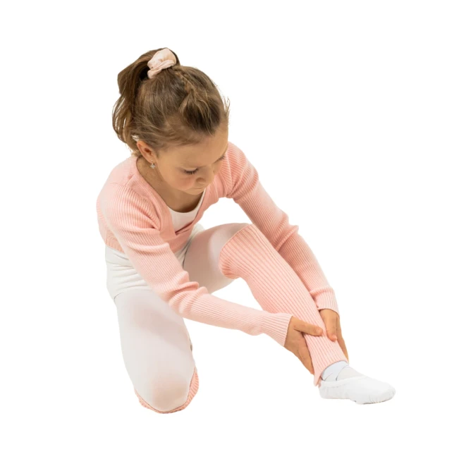 Bloch, gestrickte Kinder-Ballettstulpen bis unter das Knie Bloch, gestrickte Kinder-Ballettstulpen bis unter das Knie