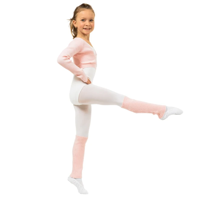 Bloch, gestrickte Kinder-Ballettstulpen bis unter das Knie Bloch, gestrickte Kinder-Ballettstulpen bis unter das Knie