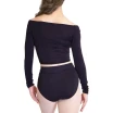 Crop Top mit langen Ärmeln von Bloch Crop Top mit langen Ärmeln von Bloch