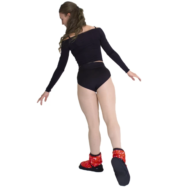 Crop Top mit langen Ärmeln von Bloch Crop Top mit langen Ärmeln von Bloch