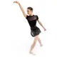 Bloch Avery Mesh Pull-On Skirt, Damen-Rock