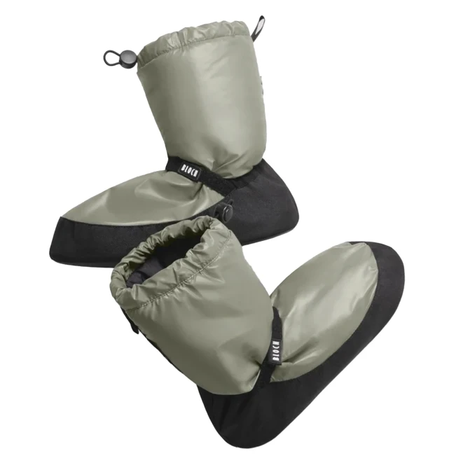 Bloch Metallic Booties, Damen-Wärmeschuhe Bloch Metallic Booties, Damen-Wärmeschuhe - Grün - Olive metallic Bloch