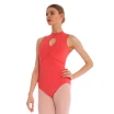 Bloch Kali Floral, Damen-Trikot mit offenem Rücken - Pfirsich - peach