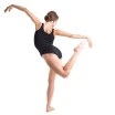 Bloch Ballerina, Baumwoll-Trikot mit breiten Trägern - Königsblau Bloch