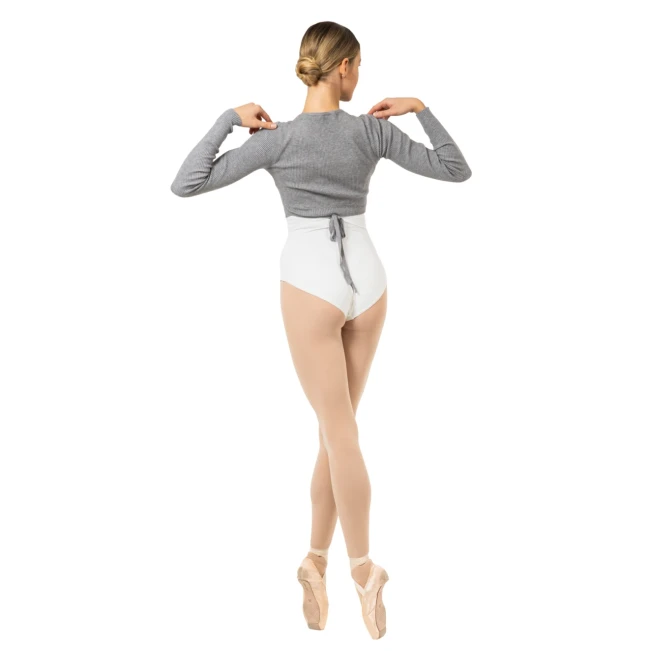 Bloch Wrap Sweater Luna, gestricktes Warm-up-Top für Damen Bloch Wrap Sweater Luna, gestricktes Warm-up-Top für Damen