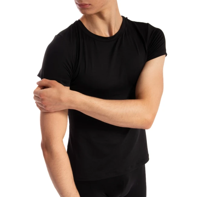 Bloch Herren T-Shirt mit kurzem Ärmel Bloch Herren T-Shirt mit kurzem Ärmel - Schwarz