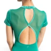 Bloch Gia Cap Sleeve Leotard, Damen-Trikot - Emerald Bloch