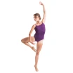 Bloch Nejor, Damen-Trikot mit Spaghettiträgern - Violett Aubergine Bloch