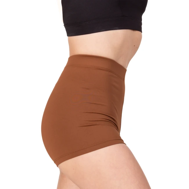 Bloch Vela, kurze Shorts für Damen - Kakaobraun Bloch