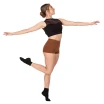 Bloch Vela, kurze Shorts für Damen - Kakaobraun Bloch