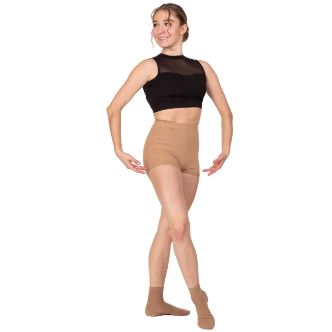 Bloch Vela, kurze Shorts für Damen - Brauner Bloch