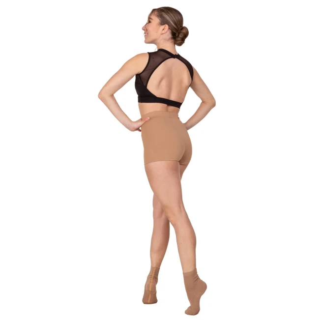 Bloch Vela, kurze Shorts für Damen - Brauner Bloch