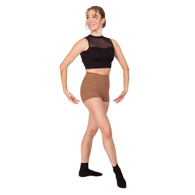 Bloch Vela, kurze Shorts für Damen - Mandel Bloch