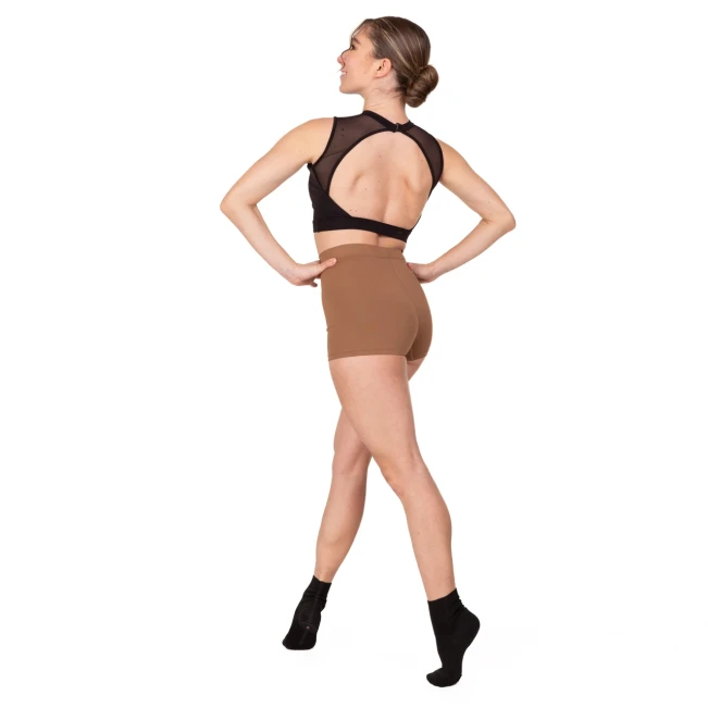 Bloch Vela, kurze Shorts für Damen - Mandel Bloch