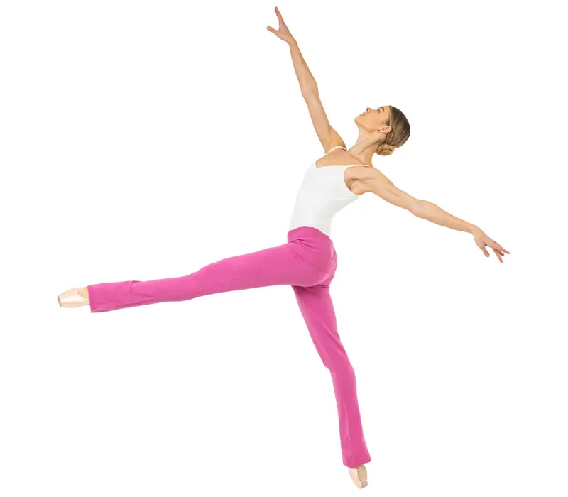 Bloch Ecarte, Damen Trainingshose - Rosa - Deep pink Bloch