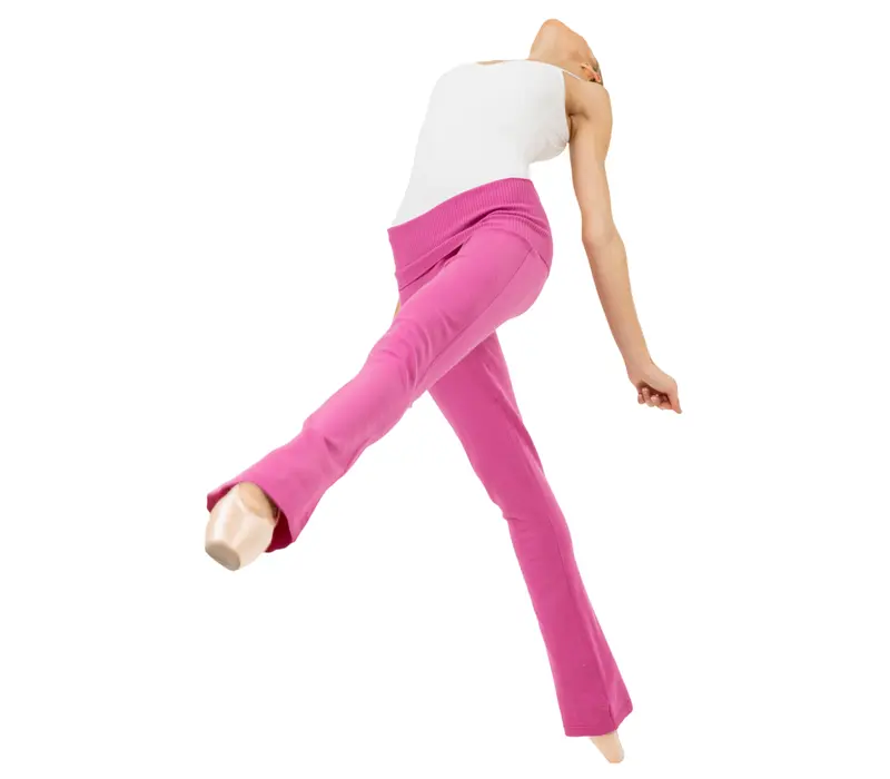 Bloch Ecarte, Damen Trainingshose - Rosa - Deep pink Bloch