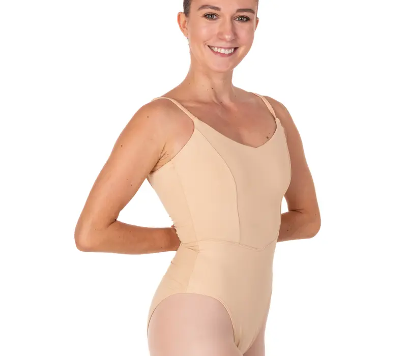 Bloch Ruby, Trikot für Damen mit Spaghetti-Trägern - Schwarz