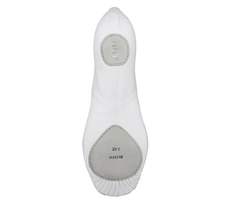 Bloch Perfectus stretch, Tanzschläppchen für Herren  - Weiss