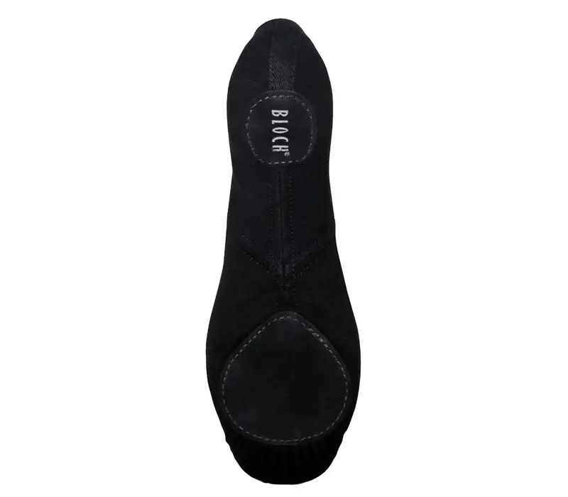 Bloch Perfectus stretch, Tanzschläppchen für Herren  - Schwarz