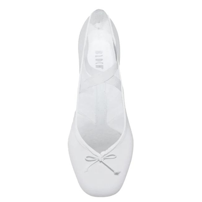 Bloch Perfectus stretch, Tanzschläppchen für Herren Bloch Perfectus stretch, Tanzschläppchen für Herren - Weiss