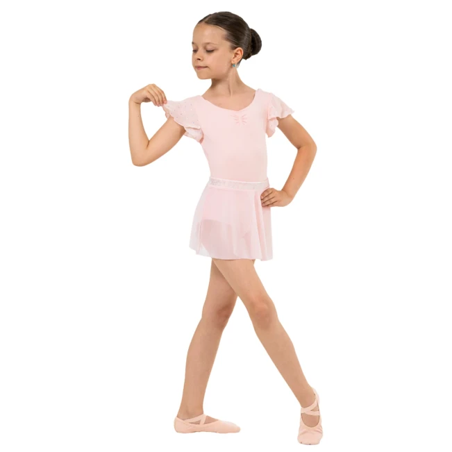 Bloch Mesh Pull-On Skirt Sadie, Mädchenrock Bloch Mesh Pull-On Skirt Sadie, Mädchenrock