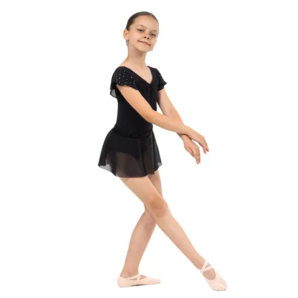 Bloch Mesh Pull-On Skirt Sadie, Mädchenrock
