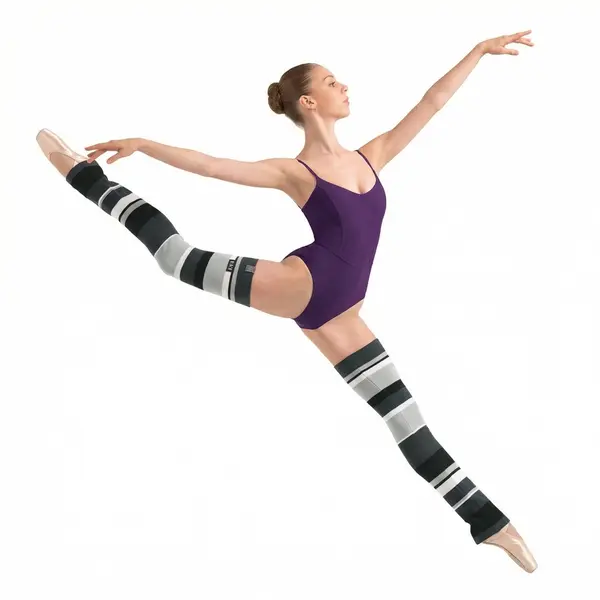 Bloch Striped Leg Warmers, gestreifte Stulpen für Erwachsene Bloch Striped Leg Warmers, gestreifte Stulpen für Erwachsene