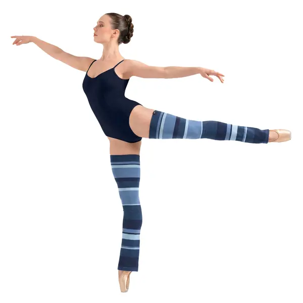 Bloch Striped Leg Warmers, gestreifte Stulpen für Erwachsene Bloch Striped Leg Warmers, gestreifte Stulpen für Erwachsene