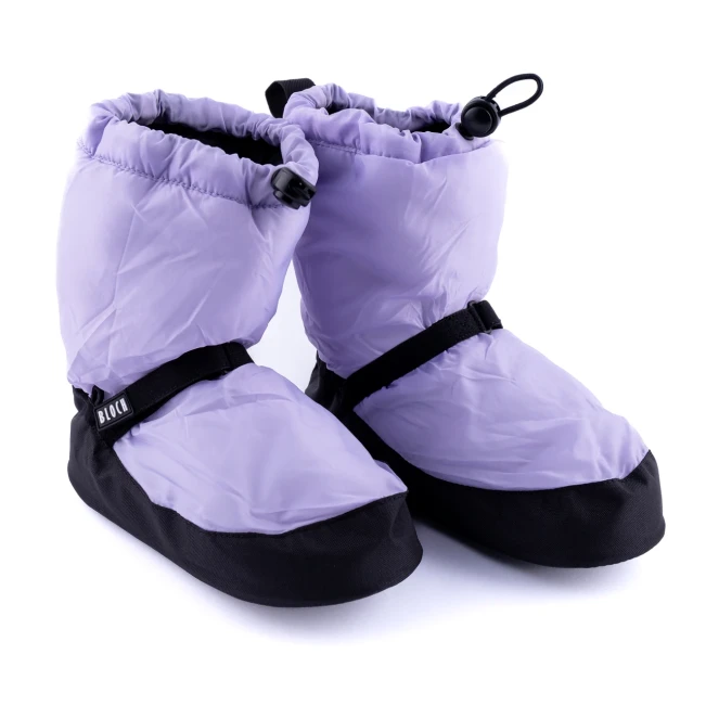 Bloch Booties Edition, einfarbige Aufwärmschuhe für Frauen - Schwarz