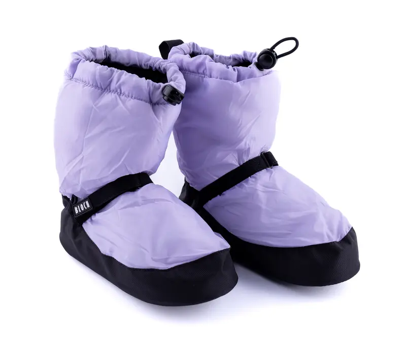 Bloch Booties Edition, einfarbige Aufwärmschuhe - Rosa candy