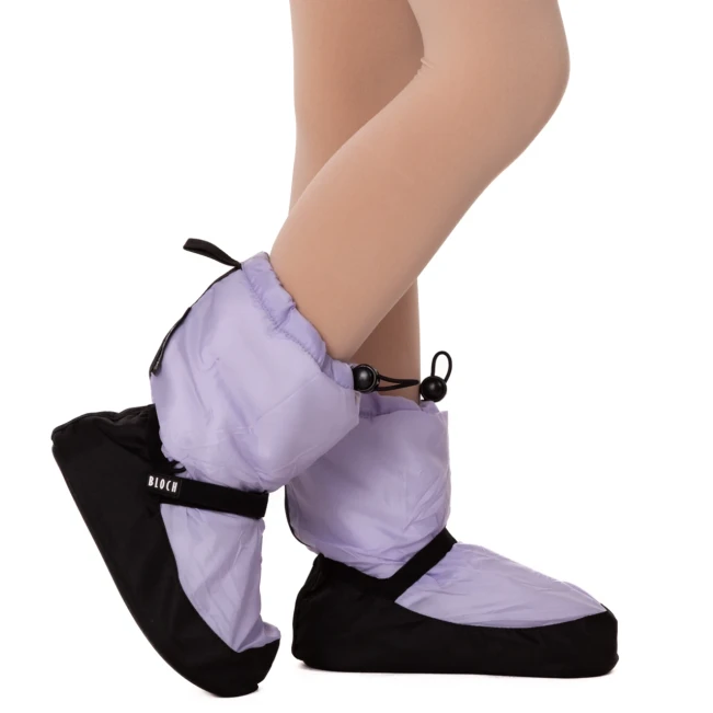 Bloch Booties Edition, einfarbige Aufwärmschuhe für Frauen - Schwarz