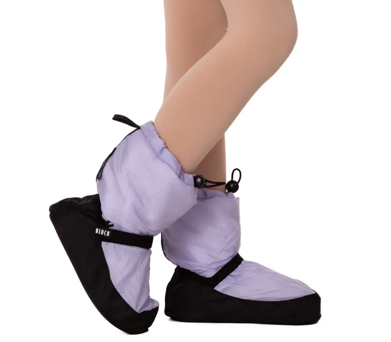 Bloch Booties Edition, einfarbige Aufwärmschuhe - Rosa candy