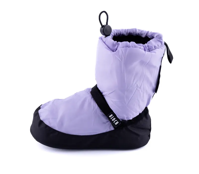 Bloch Booties Edition, Einzelfarbige Aufwärmschuhe für Kinder - Flieder lilac Bloch