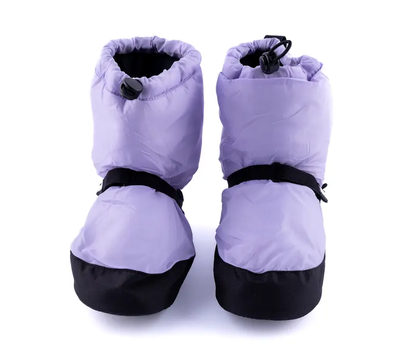 Bloch Booties Edition, Einzelfarbige Aufwärmschuhe für Kinder - Flieder lilac Bloch