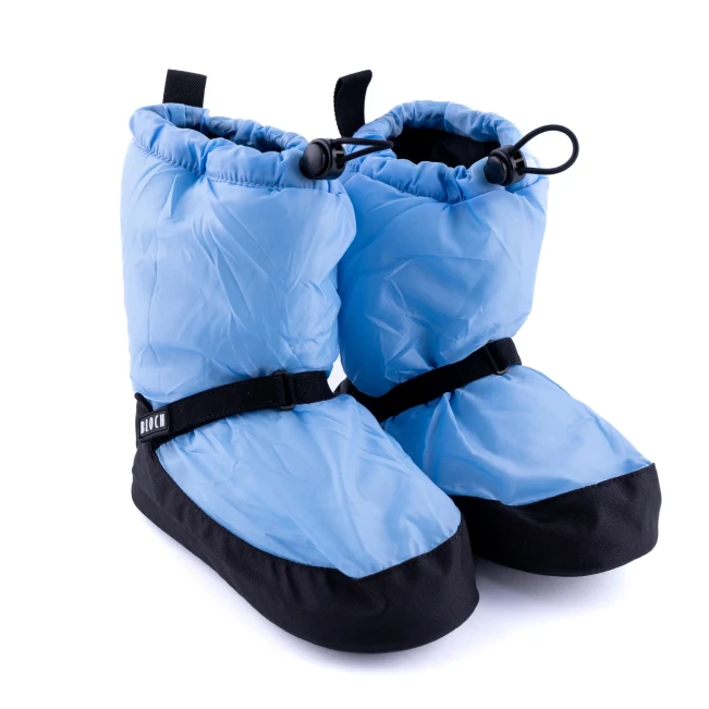 Bloch Booties Edition, einfarbige Aufwärmschuhe für Frauen - Schwarz