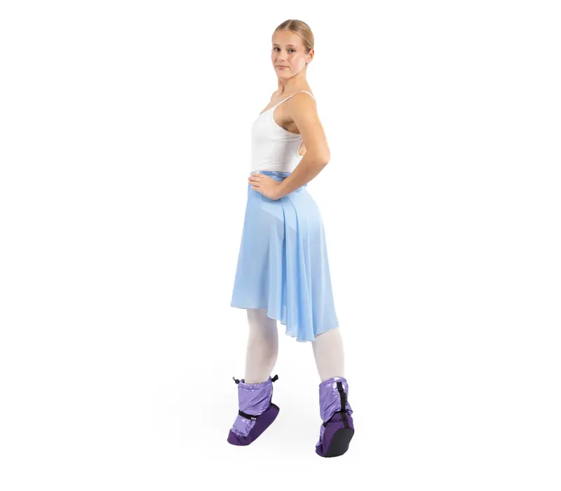 Bloch Metallic Booties, Damen-Wärmeschuhe   - Lila purple metallic Bloch