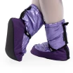 Bloch Metallic Booties, Damen-Wärmeschuhe - Violett Purple Metallic Bloch