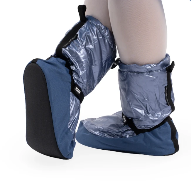 Bloch Metallic Booties, Damen-Wärmeschuhe - Grau - Grey Metallic Bloch Bloch Metallic Booties, Damen-Wärmeschuhe - Grau - Grey Metallic Bloch