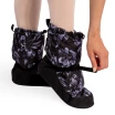 Bloch Booties IM009BP Printed Black Floral Edition Bloch Booties IM009BP Printed Black Floral Edition