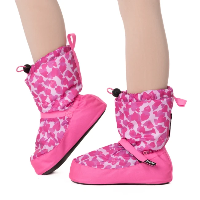 Bloch Booties IM009BP-Edition mit Muster, Aufwärmschuhe Bloch Booties IM009BP-Edition mit Muster, Aufwärmschuhe