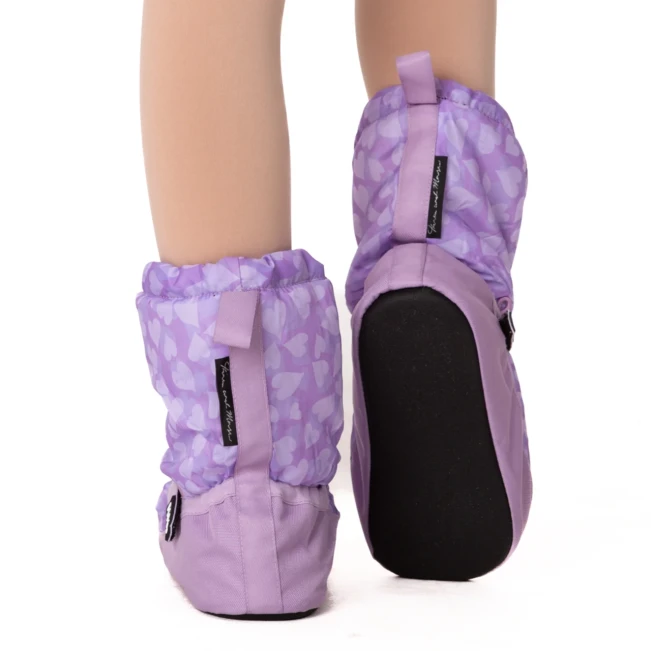 Bloch Booties IM009BP-Edition mit Muster, Aufwärmschuhe Bloch Booties IM009BP-Edition mit Muster, Aufwärmschuhe