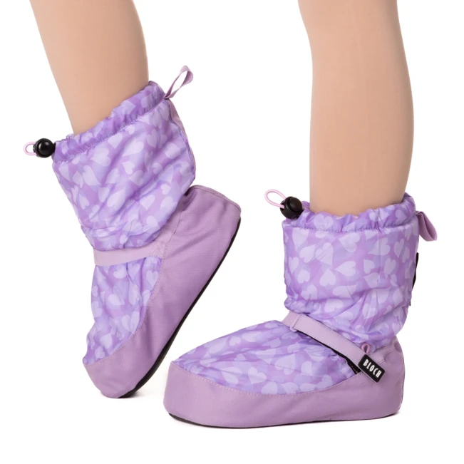 Bloch Booties IM009BP-Edition mit Muster, Aufwärmschuhe Bloch Booties IM009BP-Edition mit Muster, Aufwärmschuhe