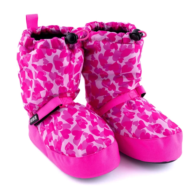 Bloch Booties IM009BP-Edition mit Muster, Aufwärmschuhe Bloch Booties IM009BP-Edition mit Muster, Aufwärmschuhe